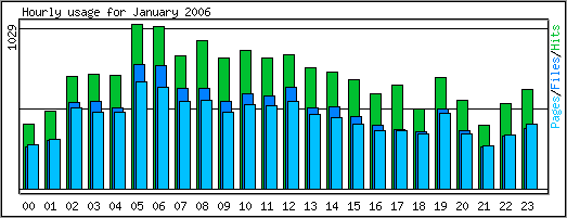 Hourly usage