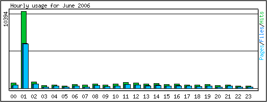 Hourly usage