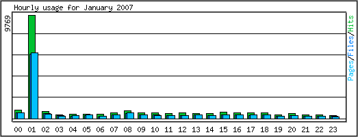 Hourly usage