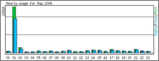 Hourly usage