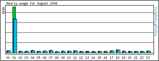 Hourly usage