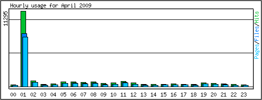 Hourly usage