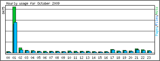 Hourly usage